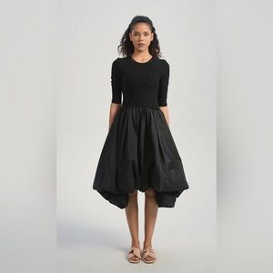 New Aleeza Paris Sparks Bubble Dress – Size XS – Black – MSRP $349